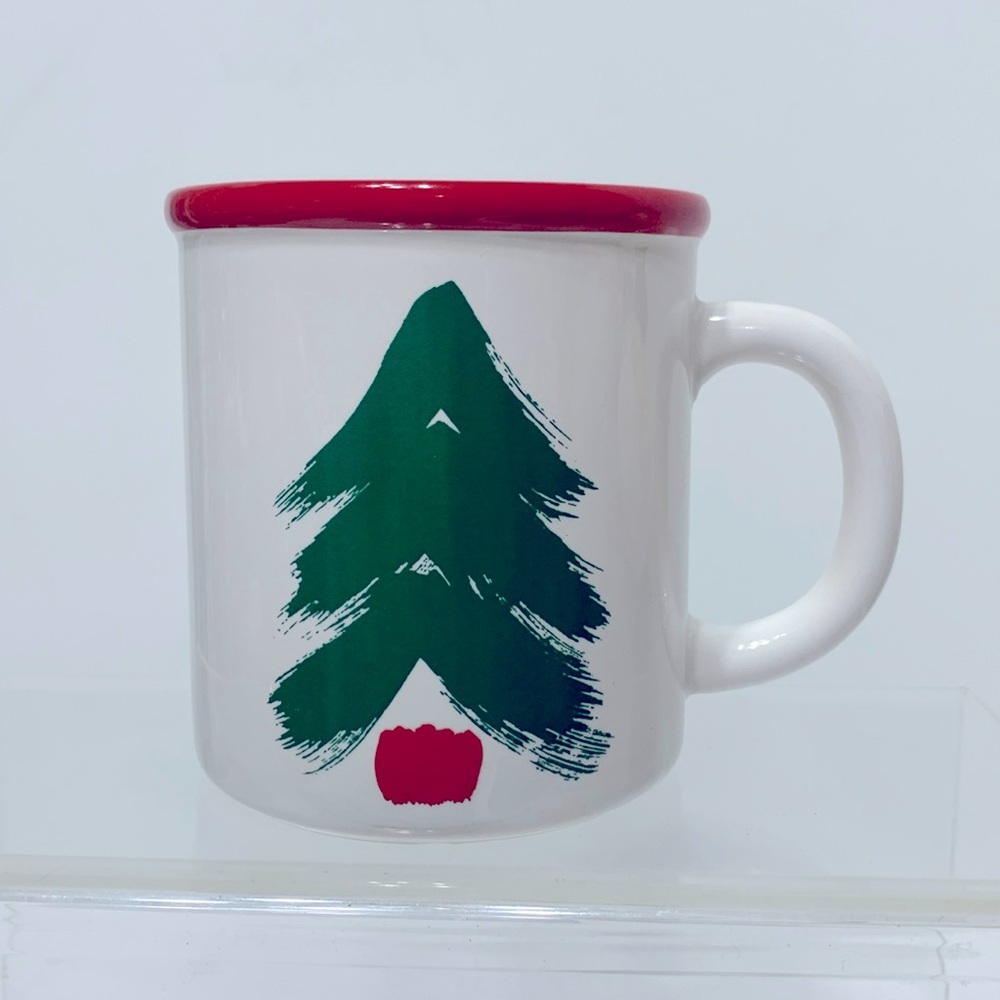 Marimekko Christmas tree mug cup Pfaltzgraff